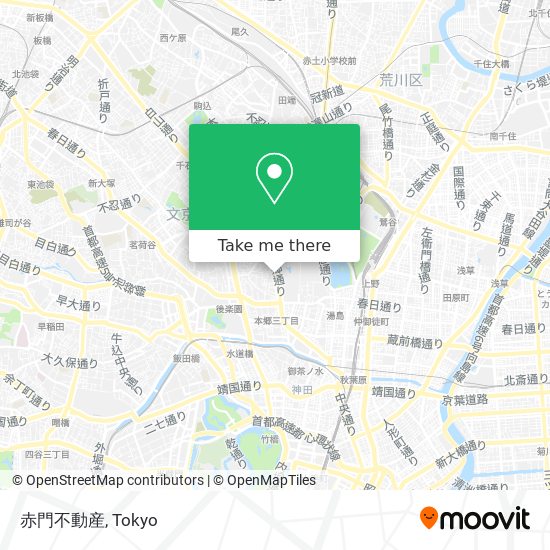 赤門不動産 map