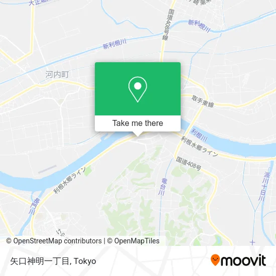 矢口神明一丁目 map