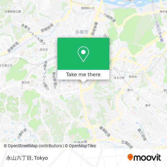 永山六丁目 map