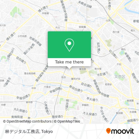 林デジタル工務店 map