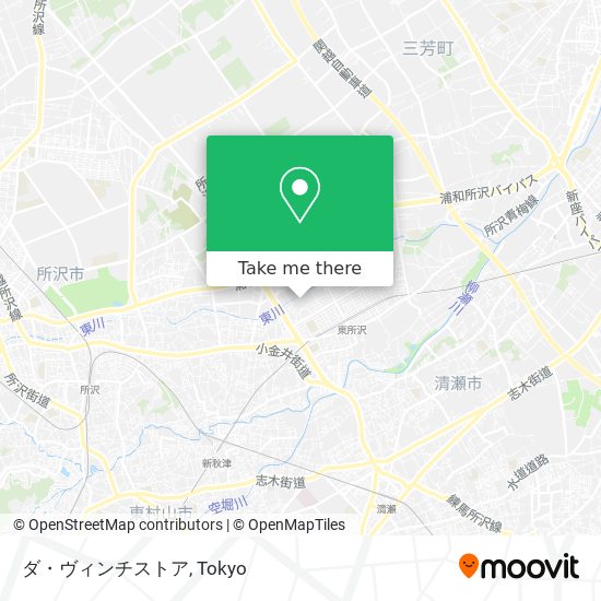 ダ・ヴィンチストア map