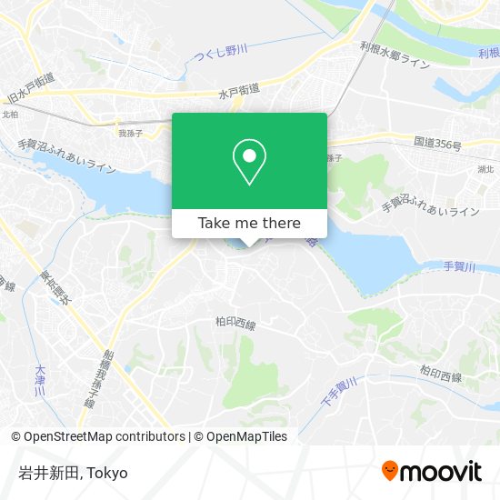 岩井新田 map