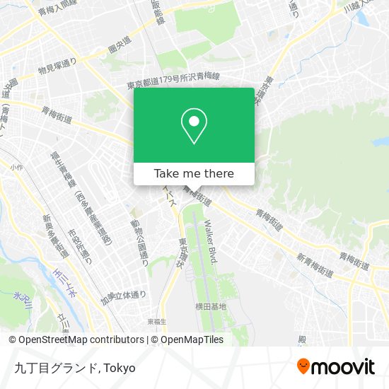 九丁目グランド map