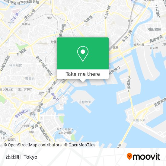 出田町 map