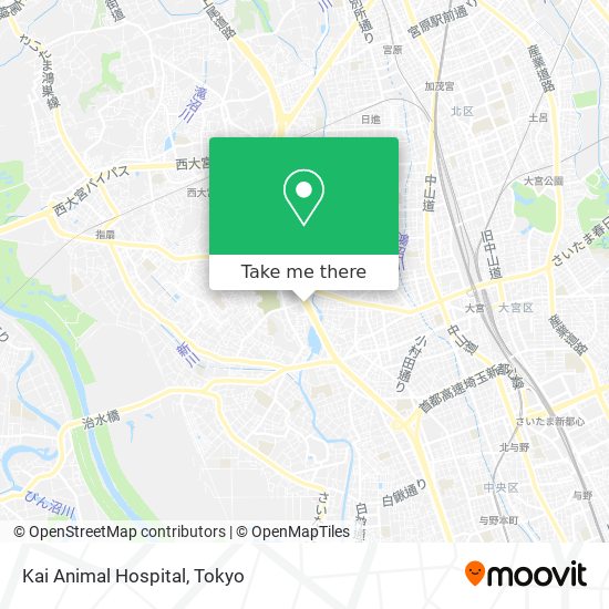 Kai Animal Hospital map