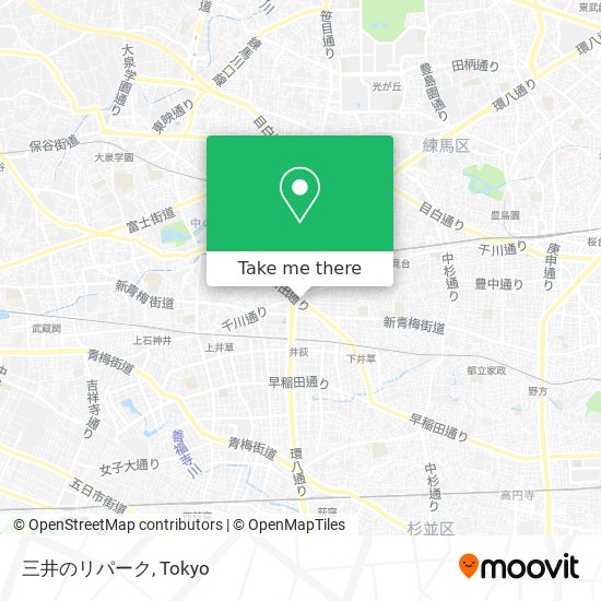 三井のリパーク map