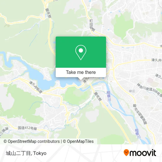 城山二丁目 map
