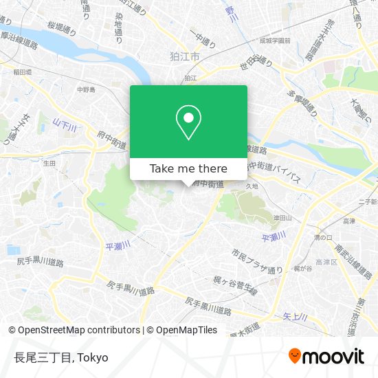 長尾三丁目 map