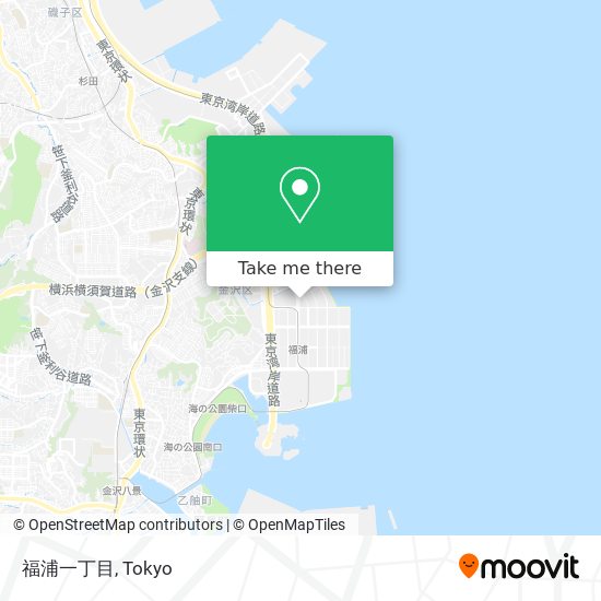福浦一丁目 map