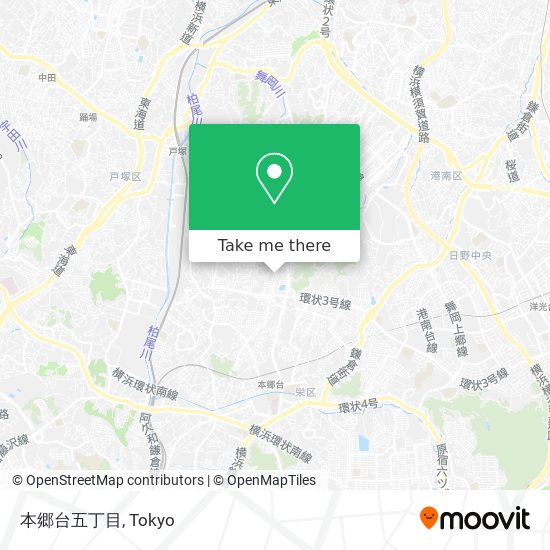 本郷台五丁目 map
