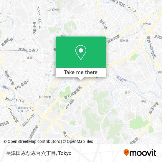 長津田みなみ台六丁目 map