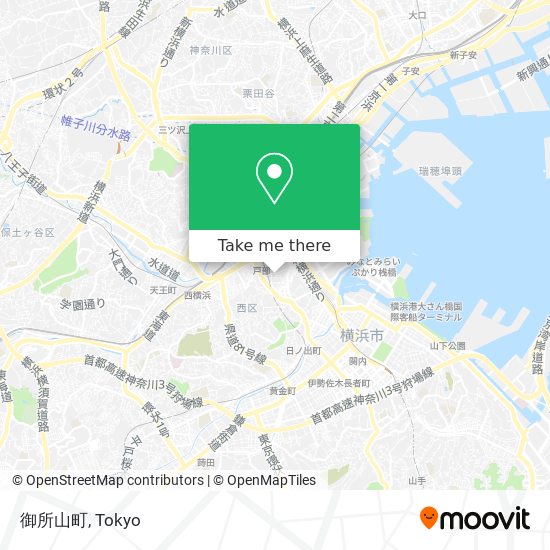 御所山町 map