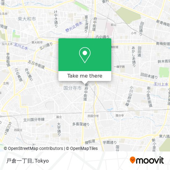 戸倉一丁目 map