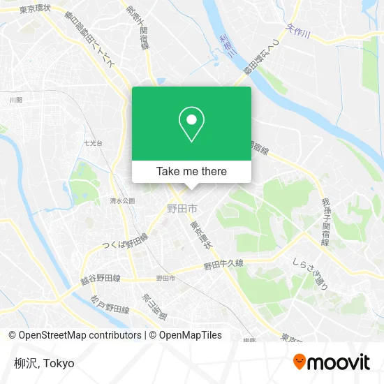 柳沢 map
