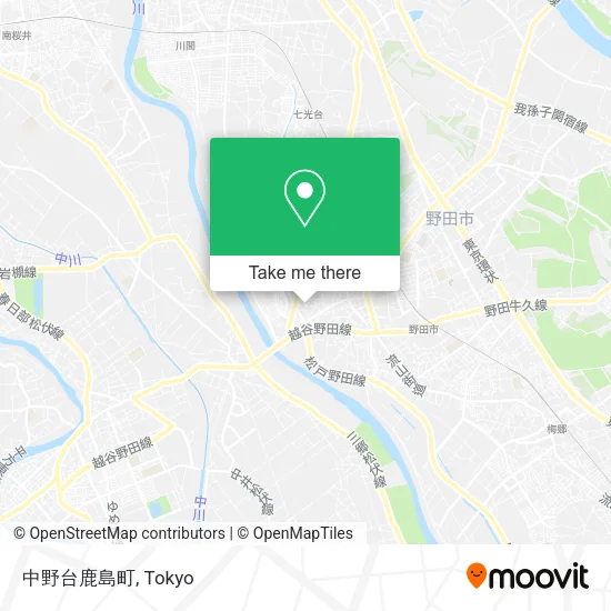 中野台鹿島町 map