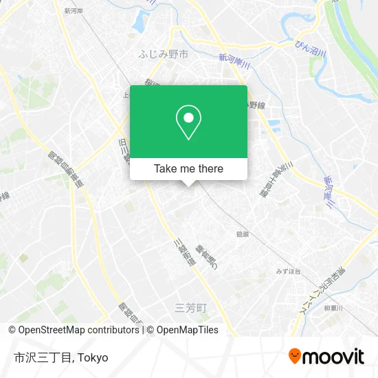 市沢三丁目 map