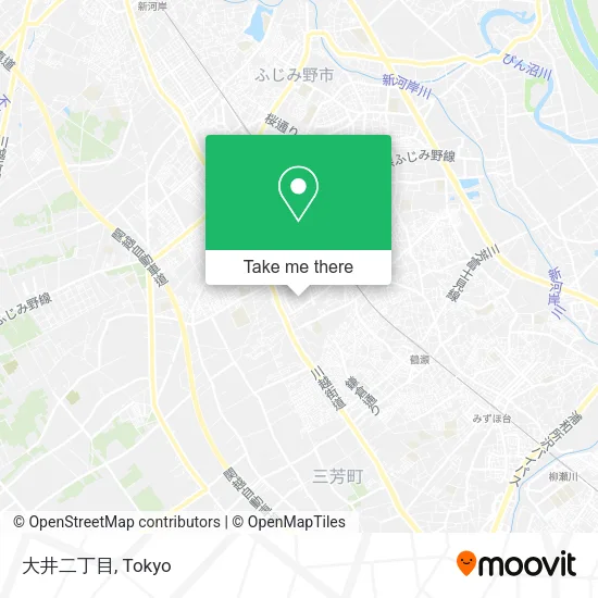 大井二丁目 map