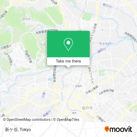 新ケ谷 map