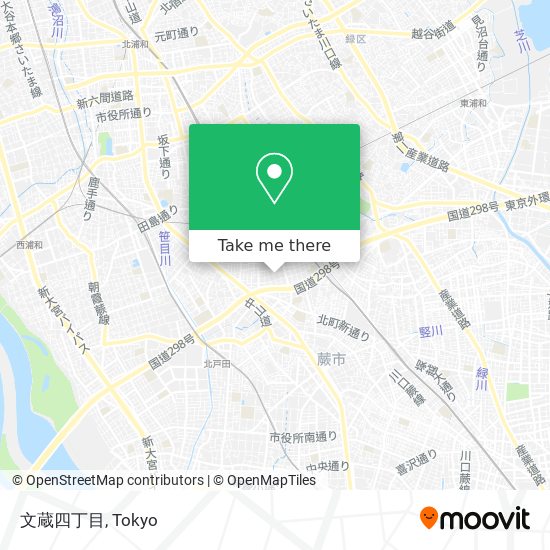 文蔵四丁目 map