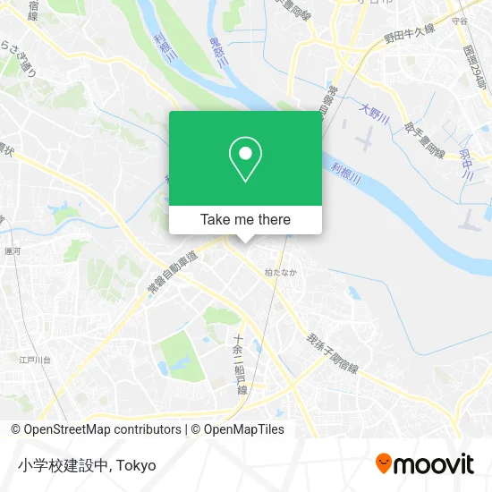 小学校建設中 map