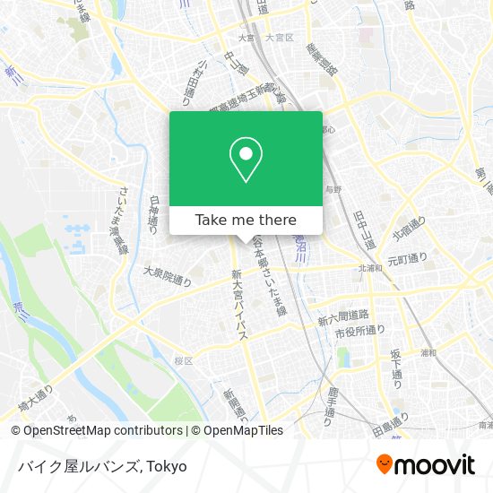 バイク屋ルバンズ map