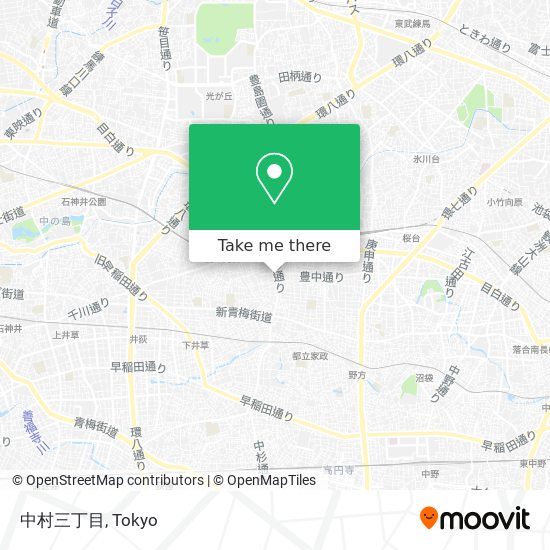 中村三丁目 map
