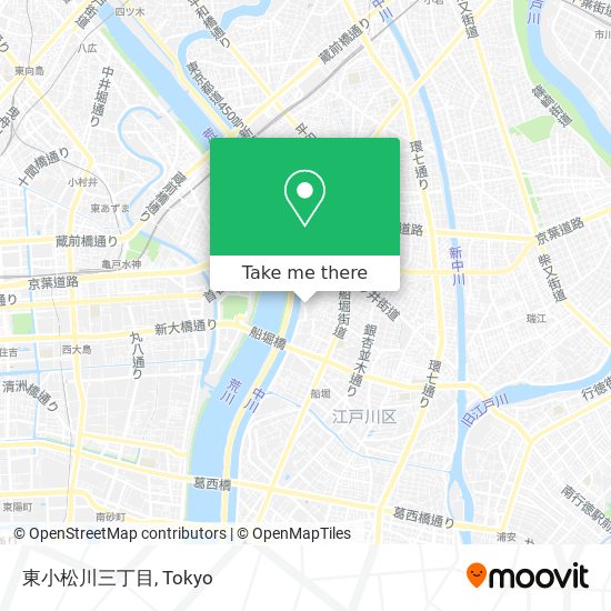 東小松川三丁目 map
