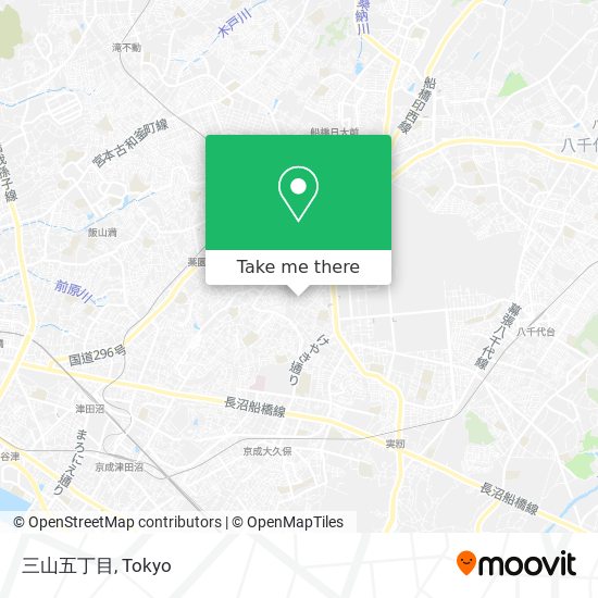 三山五丁目 map