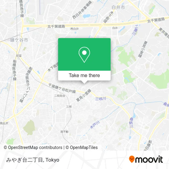 みやぎ台二丁目 map
