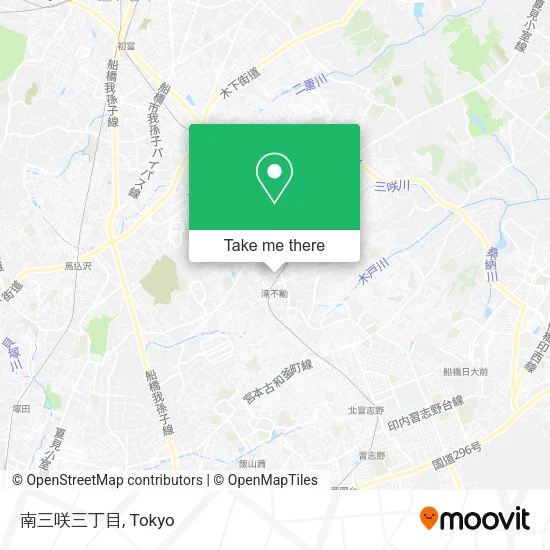 南三咲三丁目 map