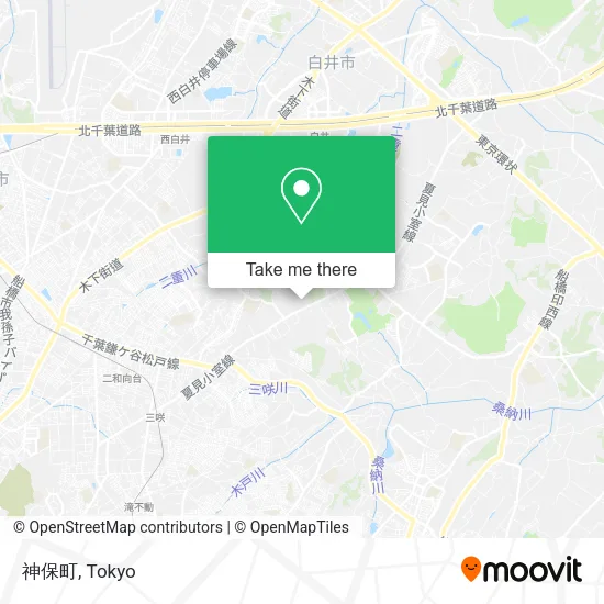 神保町 map