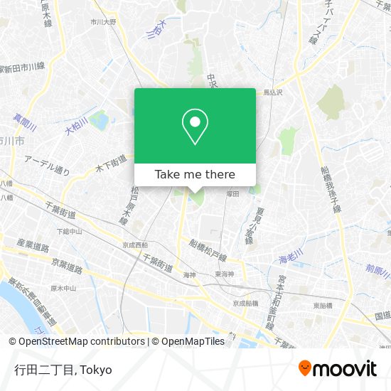 行田二丁目 map