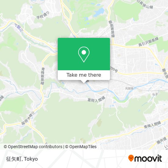 征矢町 map