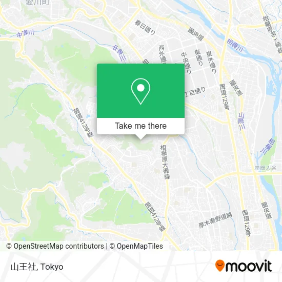 山王社 map
