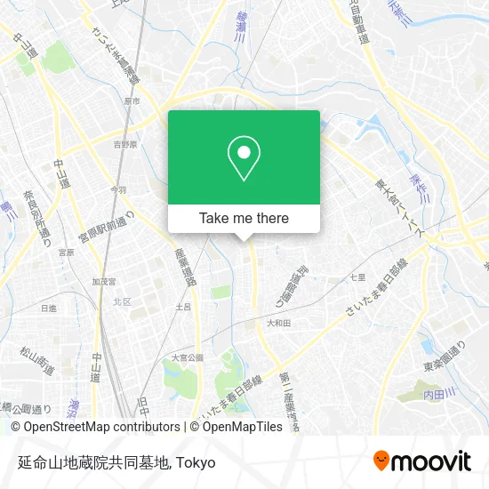 延命山地蔵院共同墓地 map