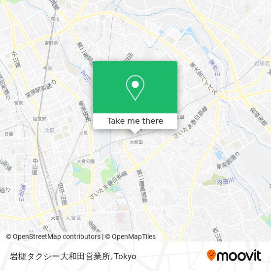岩槻タクシー大和田営業所 map