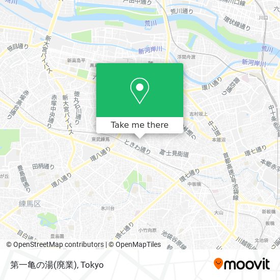 第一亀の湯(廃業) map