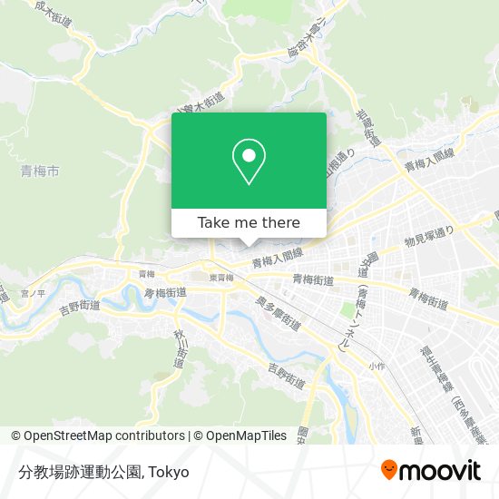 分教場跡運動公園 map