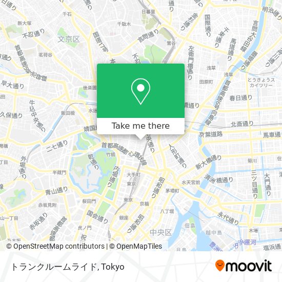 トランクルームライド map