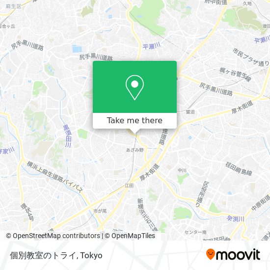 個別教室のトライ map