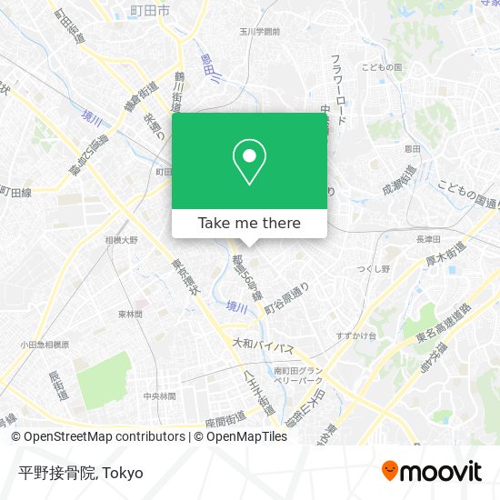 平野接骨院 map