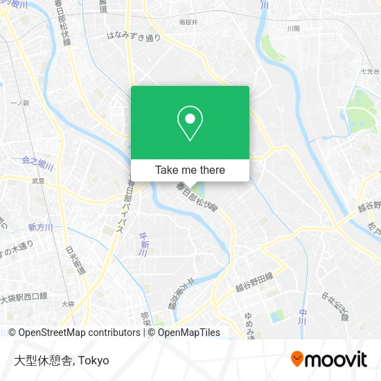 大型休憩舎 map