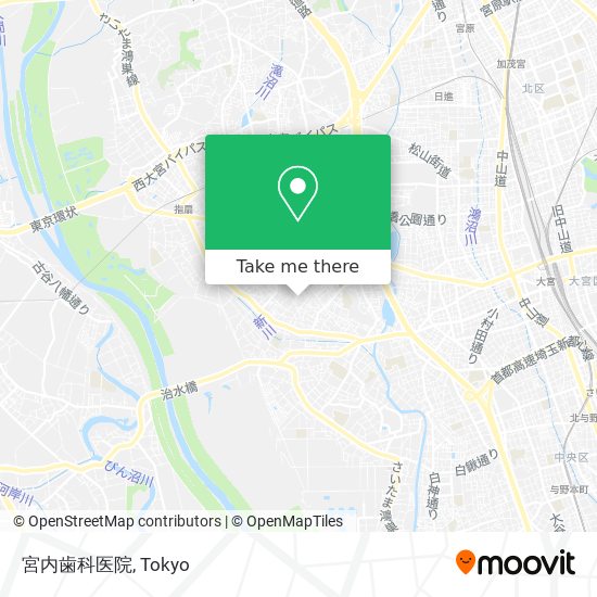 宮内歯科医院 map