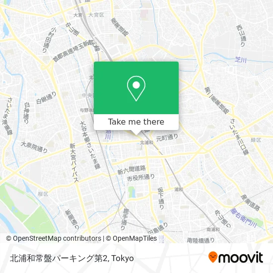 北浦和常盤パーキング第2 map