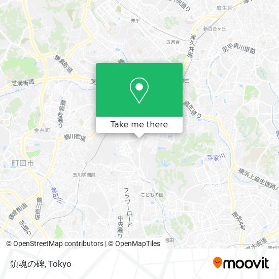 鎮魂の碑 map