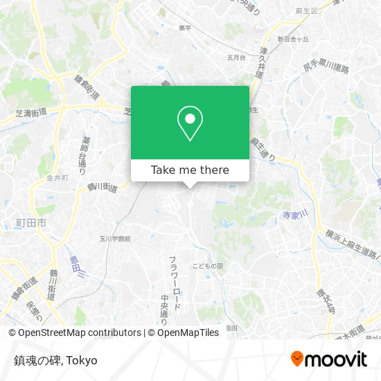 鎮魂の碑 map