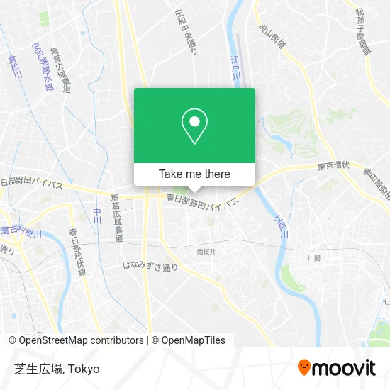 芝生広場 map