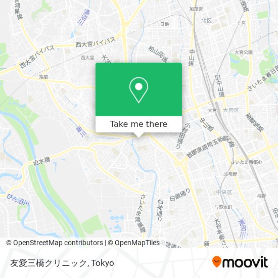 友愛三橋クリニック map