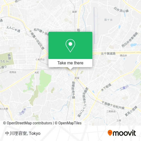 中川理容室 map