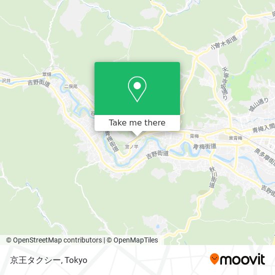 京王タクシー map